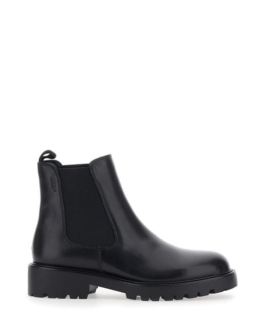 Vagabond Black Leather Boots Kenova Bovine