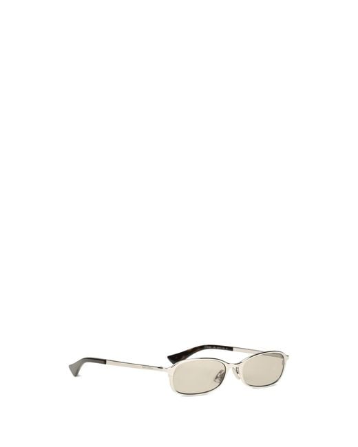 Saint Laurent White Sl 934 Mia Sunglasses Warm G Acetate; Nylon
