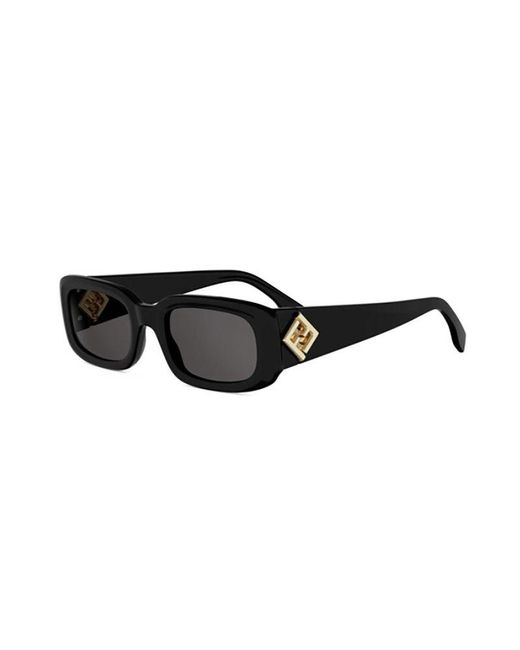 Fendi Black Sunglasses Acetate Eyewear