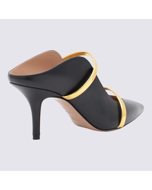 Malone Souliers Black And Leather Maureen Pumps