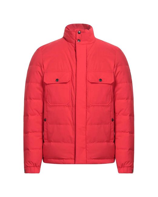 Woolrich Red Sierra Stag Down Jacket for men