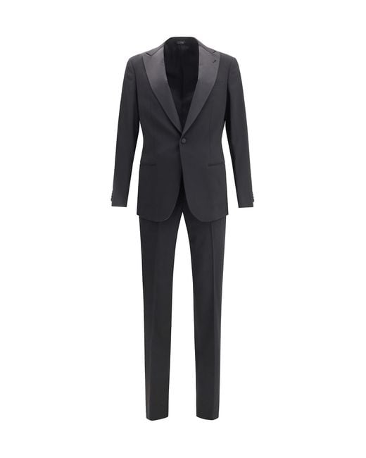 Giorgio Armani Black Slim Fit Tuxedo for men