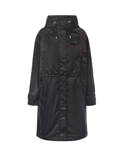 Pinko Black Coats Nylon