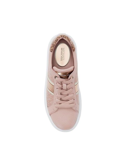 Michael Kors Pink Michael Kors Romey Sneakers