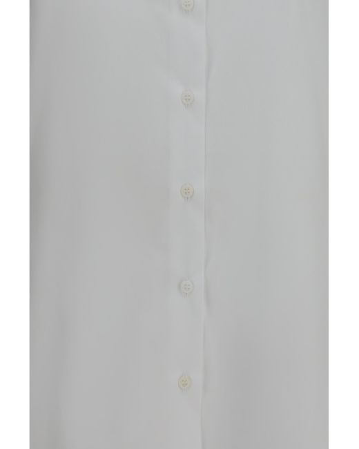 Ermanno Scervino Gray Cotton Shirt