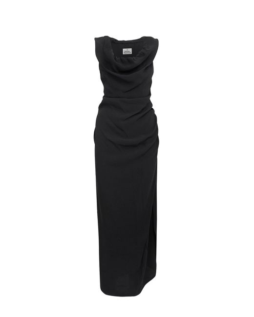 Vivienne Westwood Black Draped Ginnie Dress