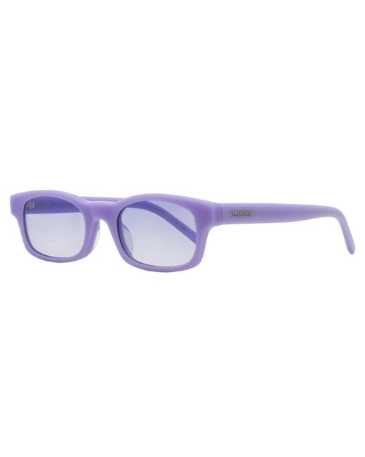 Givenchy Black Narrow Rectangular Sunglasses Gv40032U 78Z 49Mm Plastic (Acetate)