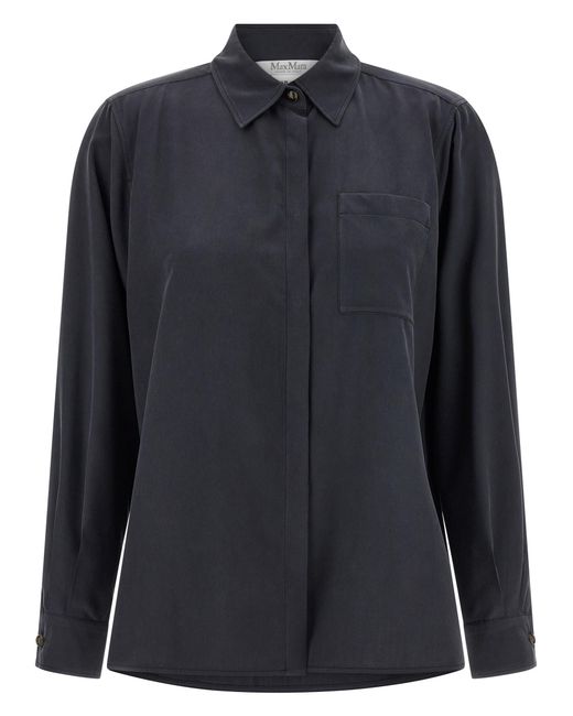 Max Mara Black 'Mxmsiamese' Shirt