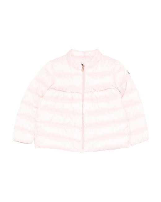 Moncler Pink Nazife Giubbotto