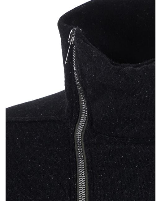 Rick Owens Blue Sweatshirt Bauhaus Jogger Cotton Sweatshirts for men