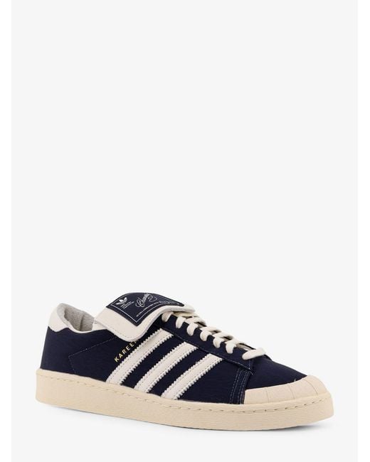 Adidas White Chavarria Jabbar Low Sneakers for men