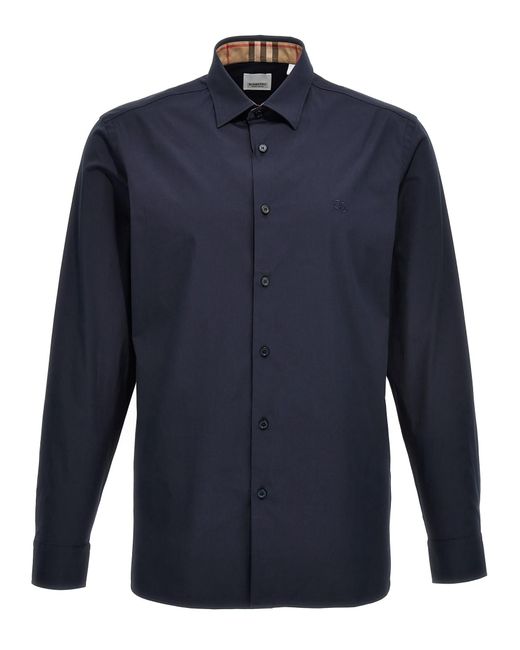 Burberry Blue 'Sherfield' Shirt for men