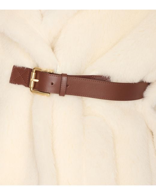 Max Mara White Jackets Alpaca