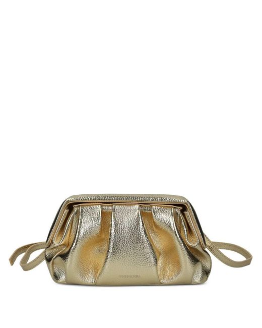 THEMOIRÈ Metallic Athena Pochette Bottolato Laminato 37.Polyurethane(Rm0210) Bag