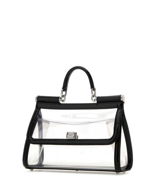 Dolce & Gabbana White Handbags.