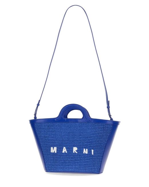 Marni Blue Tropicalia Small Bag