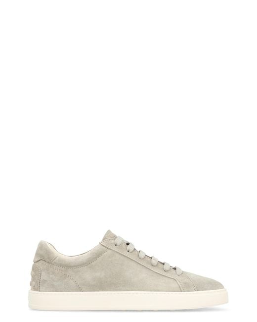 Tod's Natural Suede Sneakers Calf Trainers for men