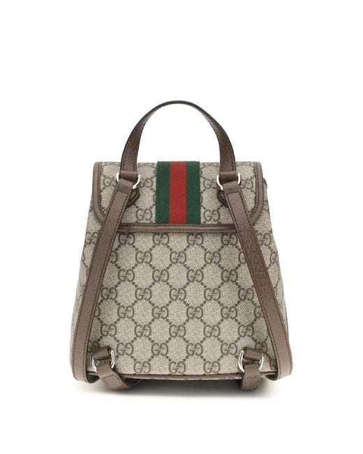 Gucci Multicolor Mini Ophidia Backpack Fabric Backpacks