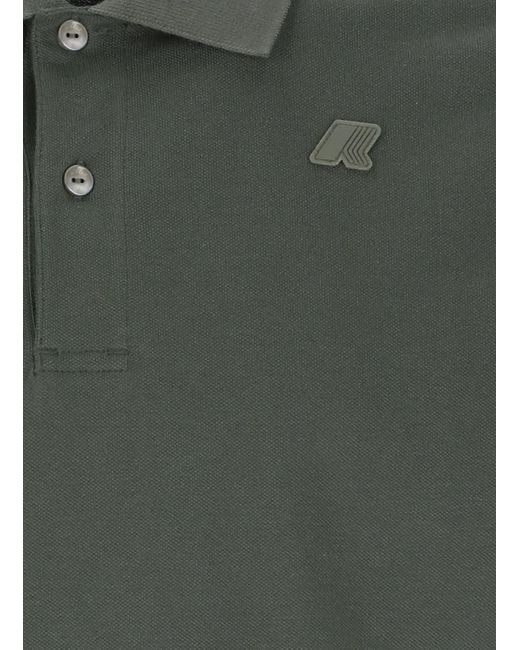 K-Way Green Amedee Polo Shirt for men