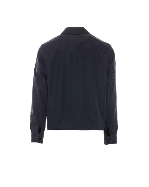 Burberry Blue Jackets Polyamide for men