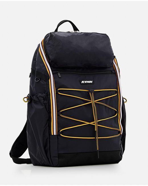 K-Way Black Backpack Monte Limar for men