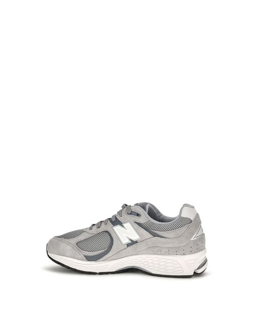 New Balance White 2002R Senakers Sneaker for men