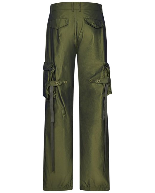ANDERSSON BELL Green Trousers for men