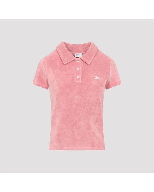 Céline Pink Ss Polo