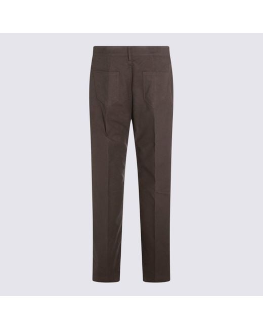 Rick Owens Brown Dust Geth Jeans for men