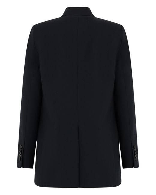 Gucci Black Blazer Double-Breasted Wool Blazers