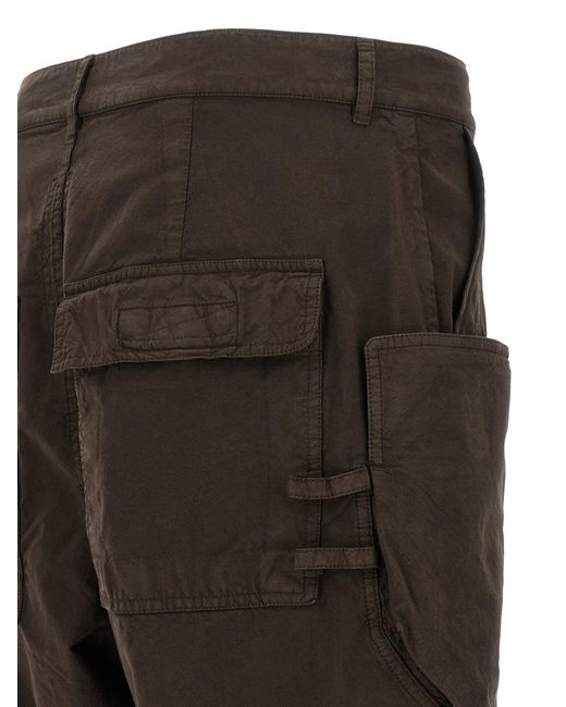 Rick Owens Gray 'Stefan Cargo' Pants for men