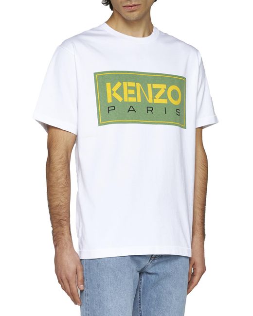KENZO White T-shirt for men