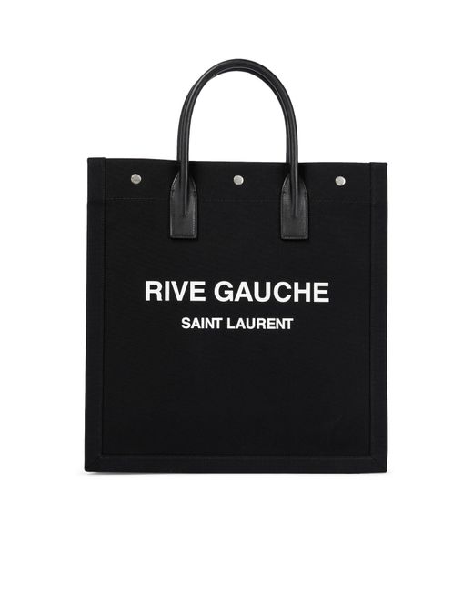 Saint Laurent Ysl Bag N/s Rive Gau in Black for Men | Lyst