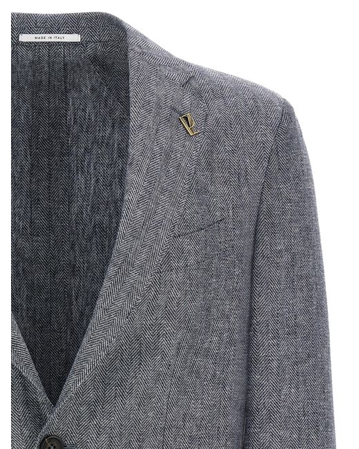 Pal Zileri Gray Brera Blazer for men