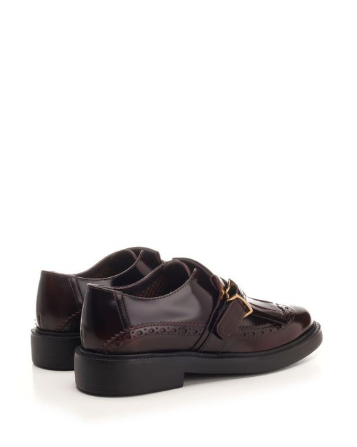 Tod's Black Monkstrap Shoes