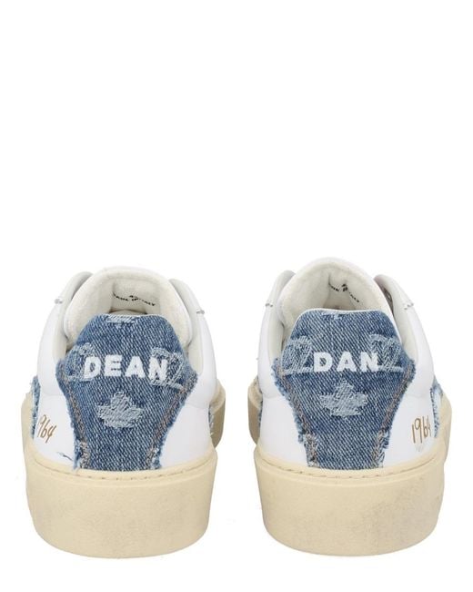 DSquared² White Rider Sneaker Leather Trainers for men
