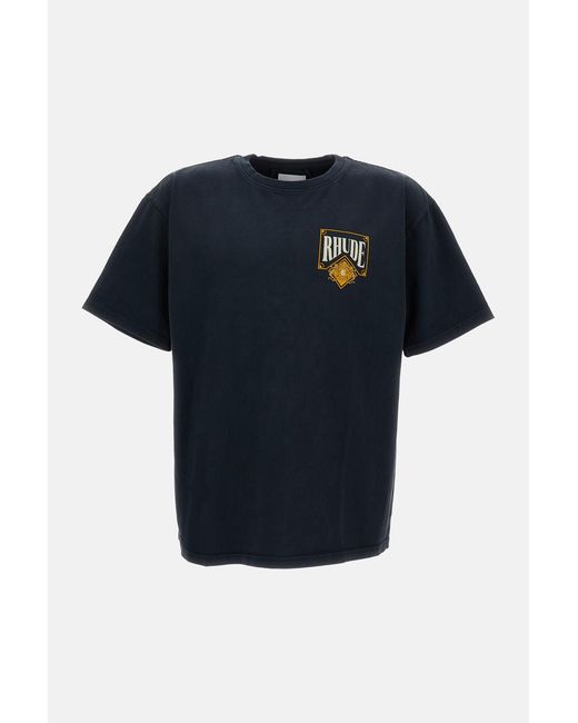 Rhude Blue Playing Card Tee for men