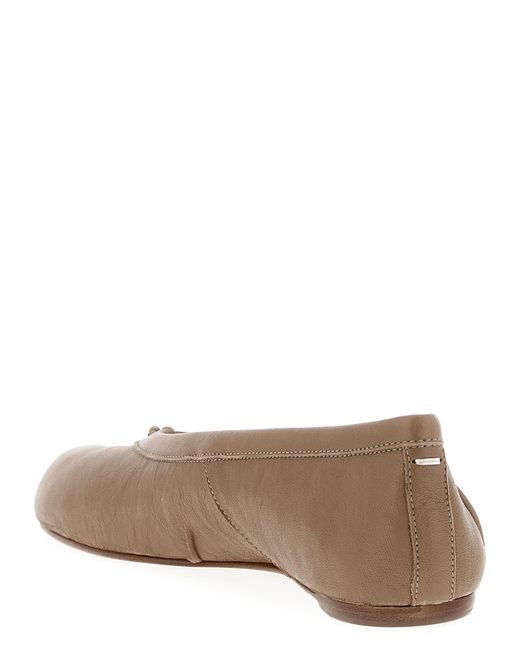 Maison Margiela Brown Tabi New Ballet Flats