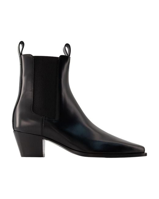 Totême  Black The City Ankle Boots