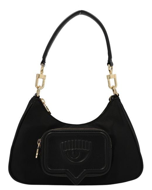 Chiara Ferragni Vichy Mini Handbag in Black | Lyst