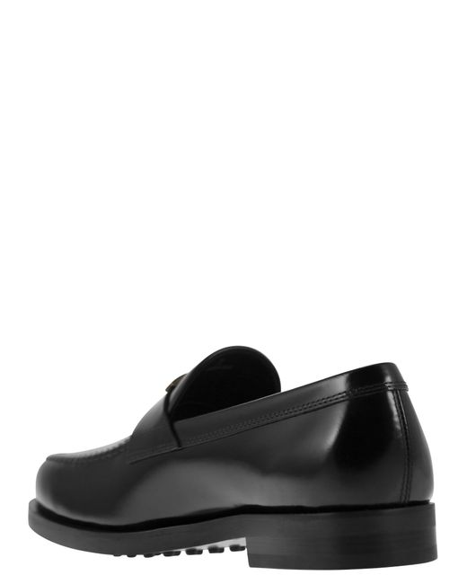 Tod's Black Timeless Leather Loafer T for men