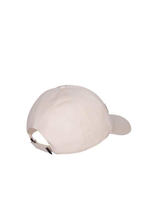 3 MONCLER GRENOBLE White Hats for men