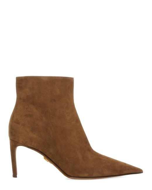 Dolce & Gabbana Brown Boot Devotion Leather