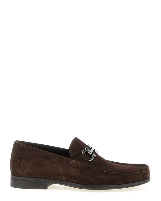 Ferragamo Brown 'Grandioso 2' Loafers for men