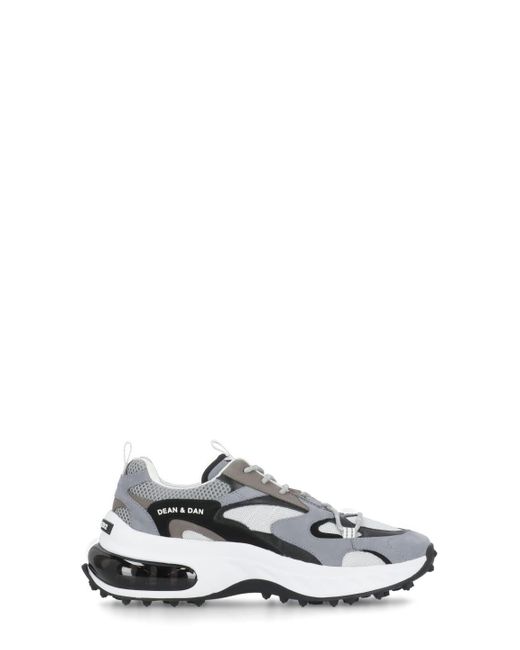 DSquared² White Sneakers Grey for men