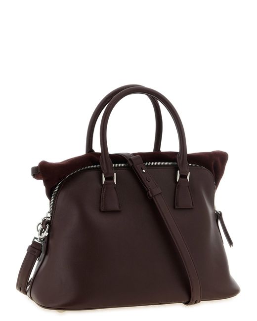 Maison Margiela Brown '5Ac Soft' Medium Shoulder Bag