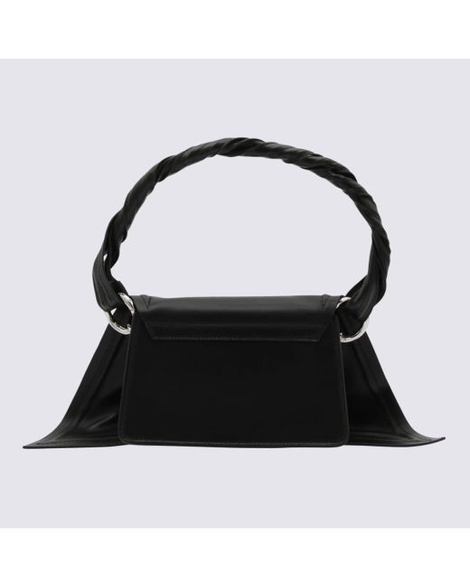 Y. Project Black Leather Shoulder Bag