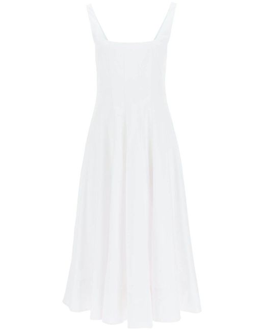 Staud White Wells Dress