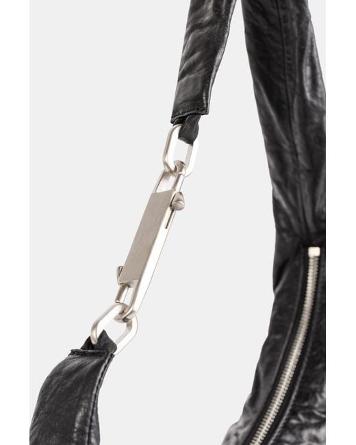 Rick Owens Black Sac Bandoulière Small Gemini Bag Noir