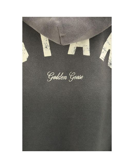 Golden Goose Deluxe Brand Gray Cotton Sweatshirt
